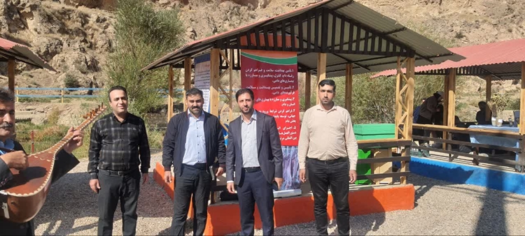 حضور فعال اداره دامپزشکی شهرستان ایجرود در جشن ملی روستا